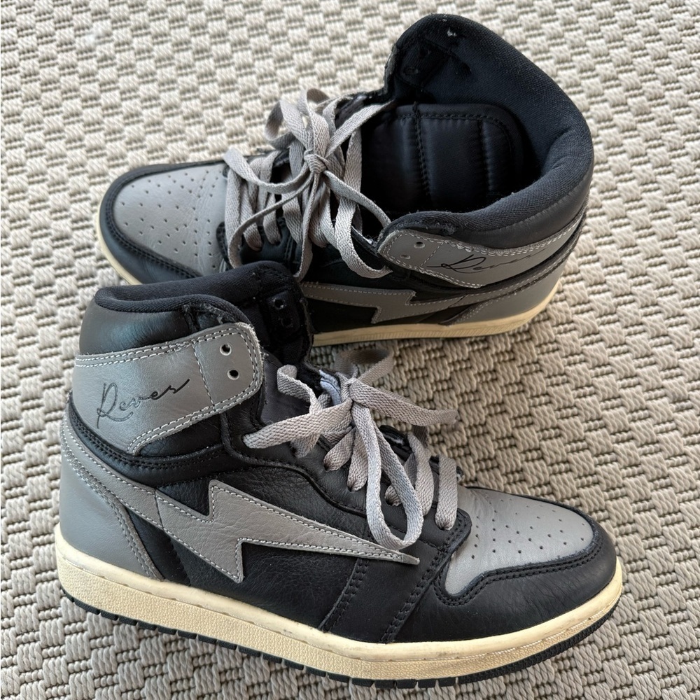Kool Kiy reeves youth kids 5 shadow black and grey sneaker